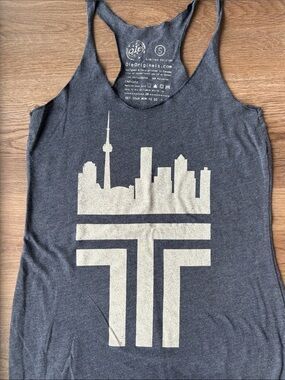 Women’s Blue Toronto Graphic Tank Top